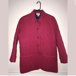 ALFRED DUNNER WOMEN'S COAT JACKET~QUILTED SUEDE 12